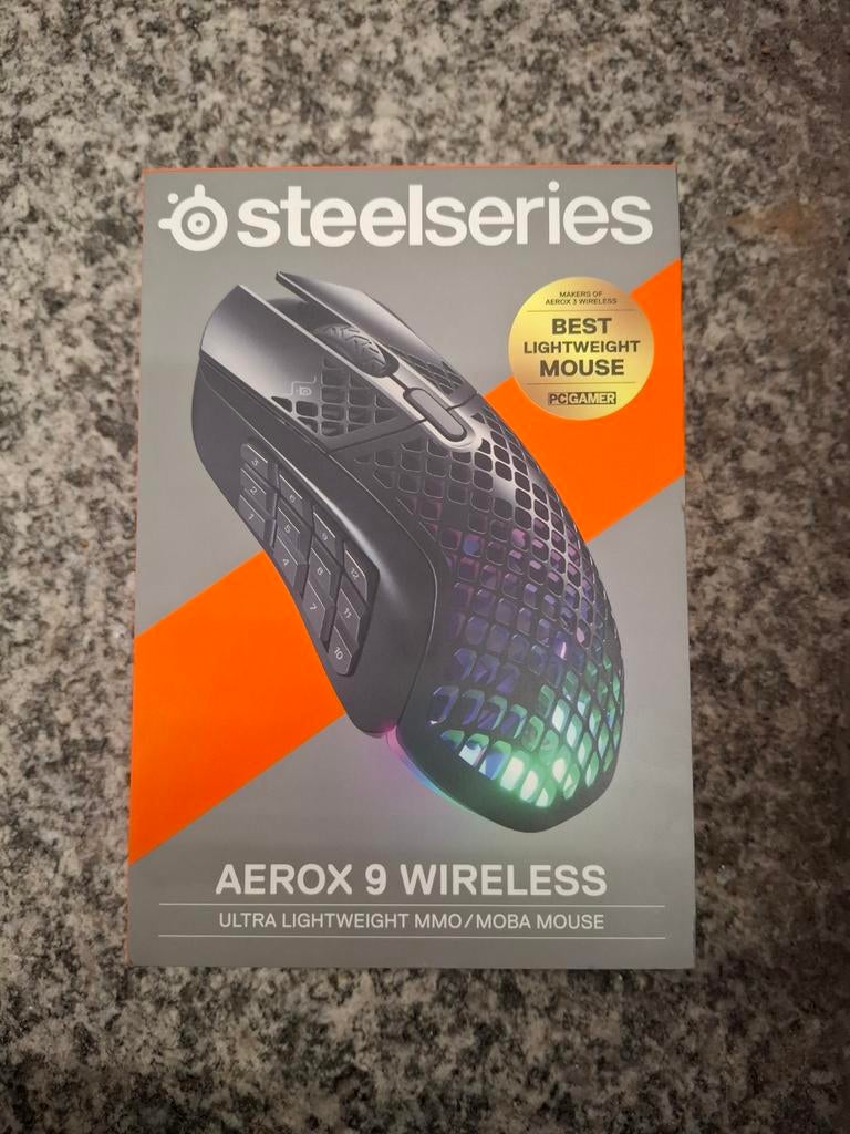 Souris Steelseries AEROX 9 WIRELESS, Neuf, Souris, Enlèvement, Souris de gaming