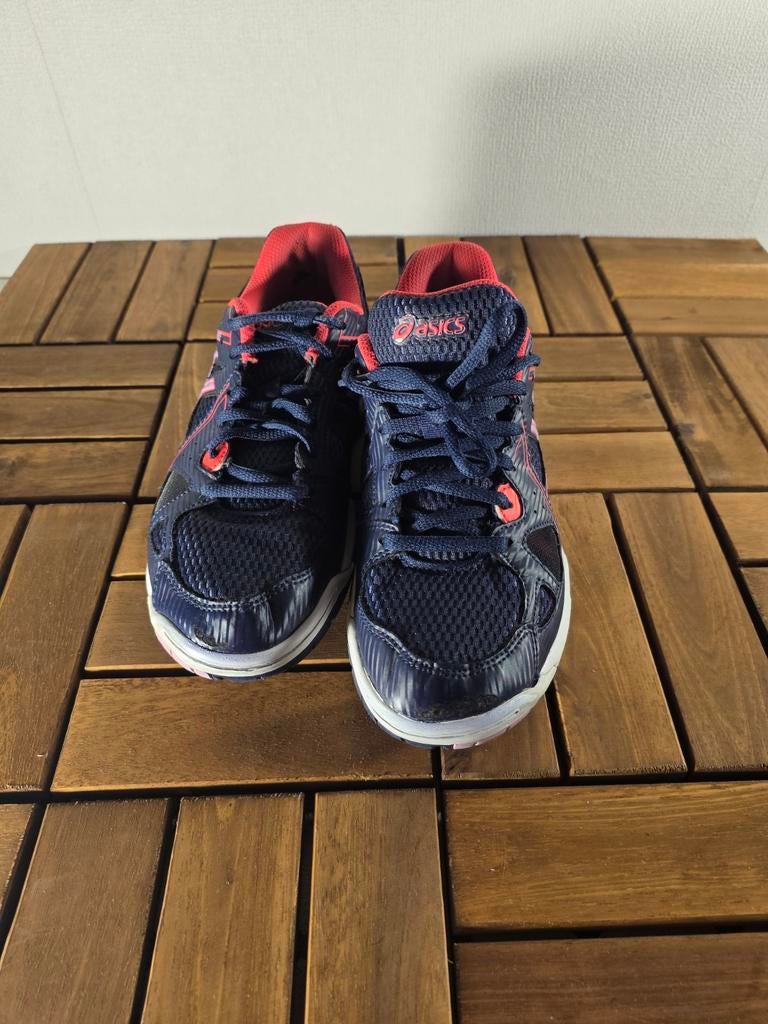 ASICS Gel-Spike 3 pour femmes | Bleu marine/rose | EU 37, Enlèvement ou Envoi, Chaussures