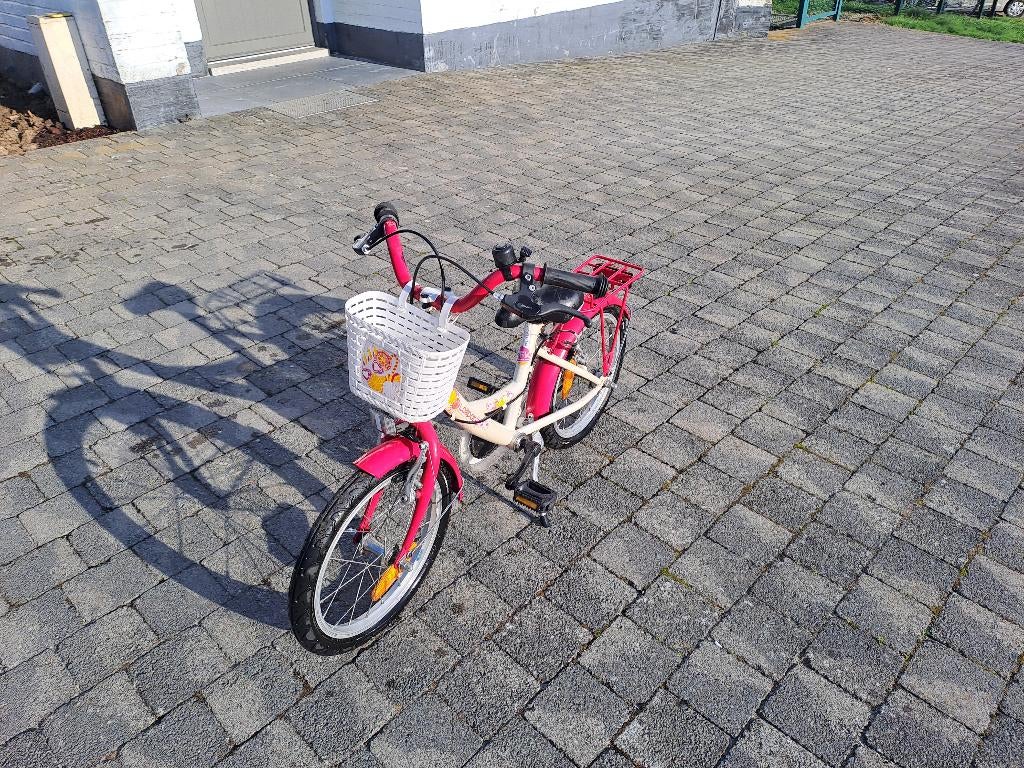 Kinderfiets Bike Fun Lollipop 16", Fietsen en Brommers, Ophalen, Zijwieltjes, 16 tot 20 inch, Zo goed als nieuw