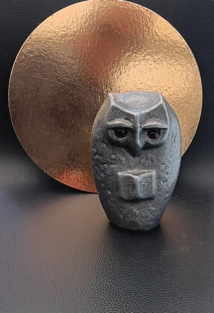 Uil willy ceysens brutalist art, Ophalen of Verzenden