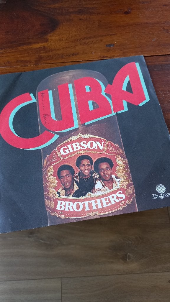 Vinyl (45t) Gibson brothers "cuba", Enlèvement, Comme neuf, Pop