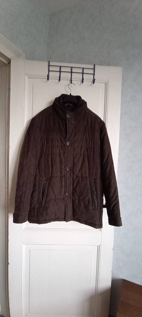 Veste matelassée - Taille 54, Kleding | Heren, Jassen | Winter, Ophalen, Maat 52/54 (L), Bruin, Zo goed als nieuw