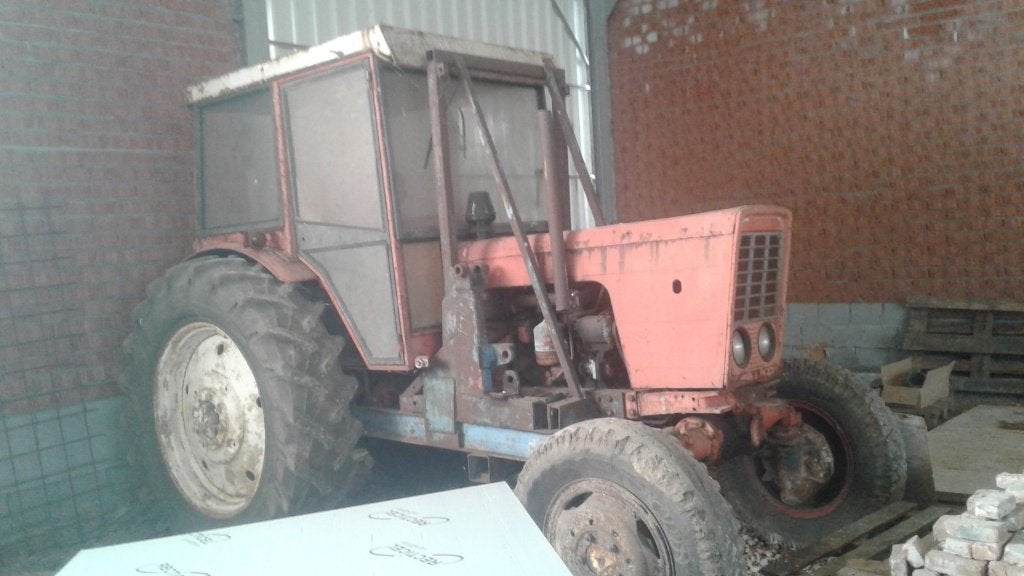 Belarus tractor, Ophalen, Gebruikt