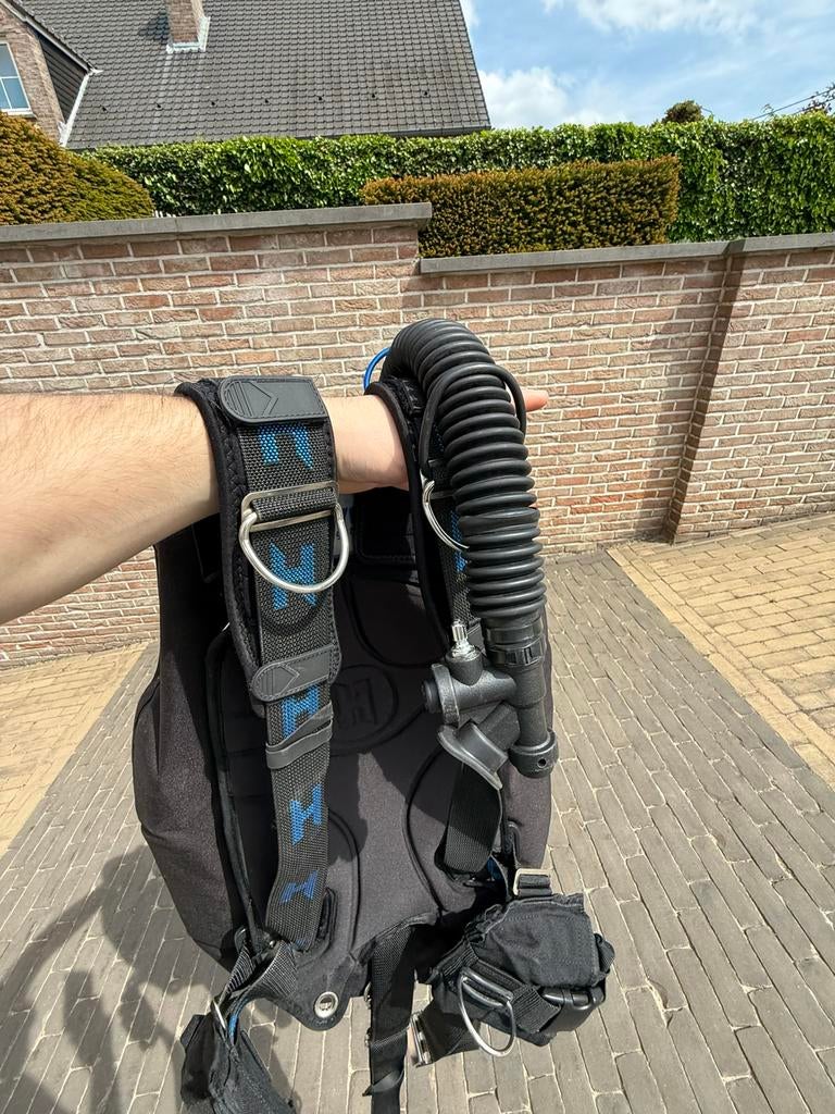 Halcyon Infinity 40lb Backplate + Wing + Weight system, Watersport en Boten, Duiken, Ophalen, Gebruikt, Trimvest of Wing