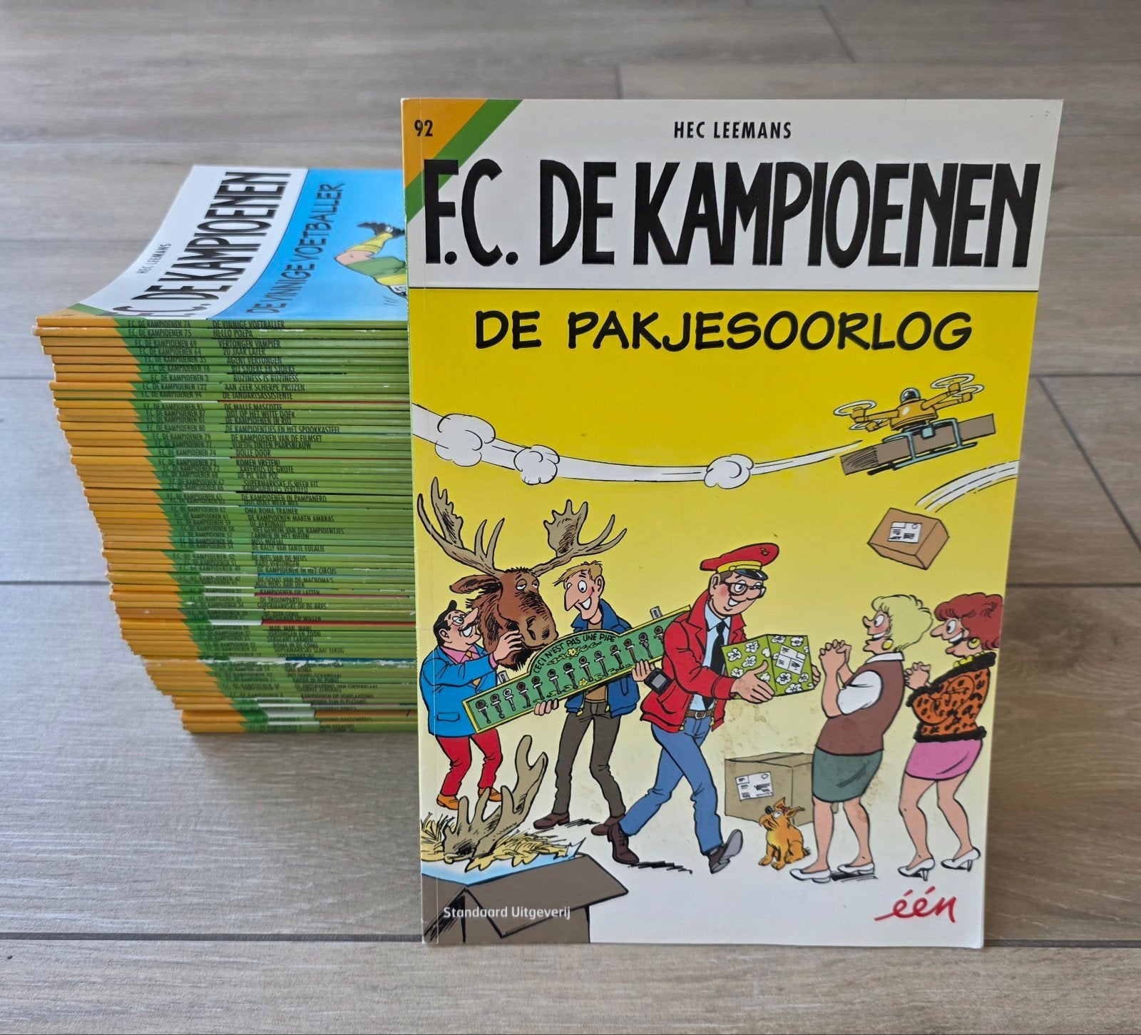 Strips: Fc de Kampioenen.    Standaard Uitgeverij, Ophalen of Verzenden, Zo goed als nieuw