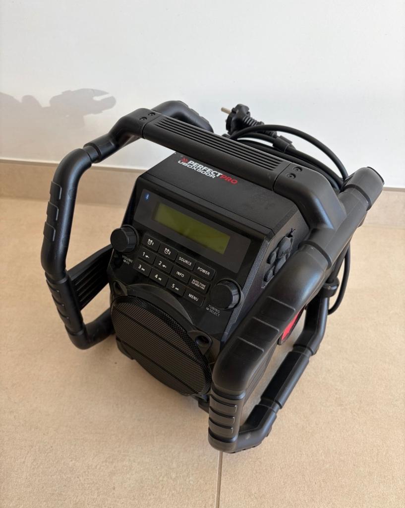 Werfradio Dab+ Bluetooth, Ophalen, Zo goed als nieuw, Radio