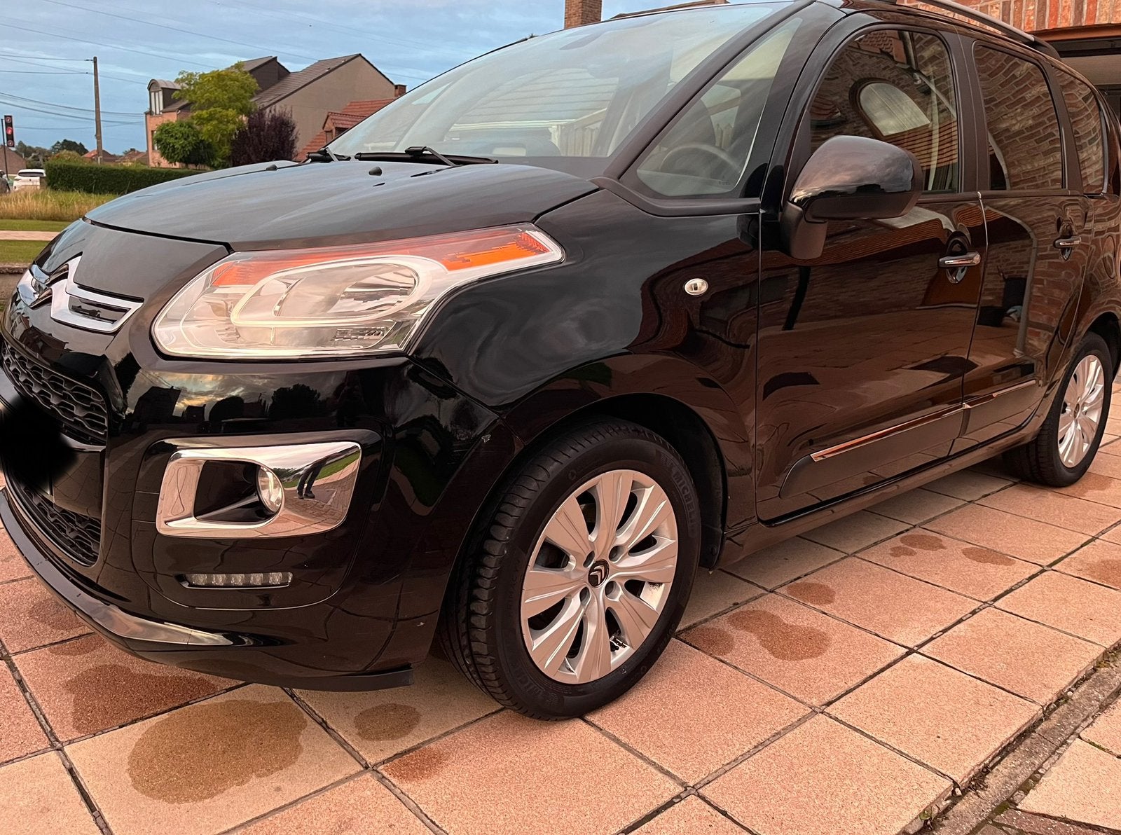 Citroën C3 Picasso Exclus 1.6HDI 100ch 1ste hands GPS camera, Auto's, Parkeersensor, Zwart, 5 deurs, Particulier