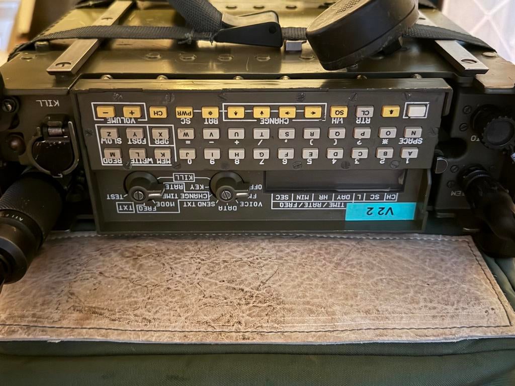 BAMS vhf manpack radio, Enlèvement ou Envoi, Utilisé, Émetteur et Récepteur