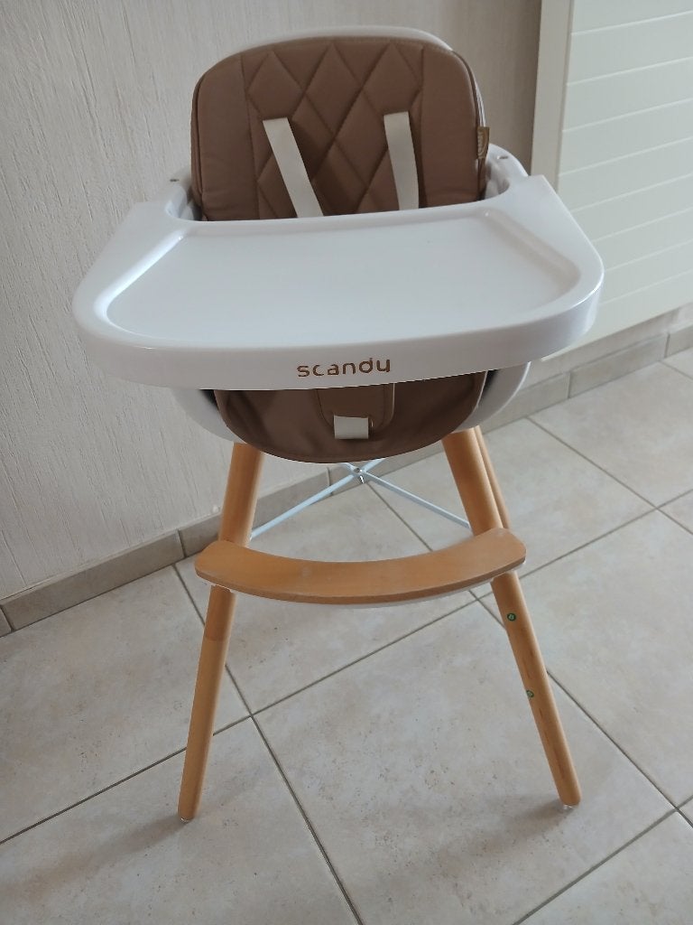 Eetstoel baby, Enfants & Bébés, Chaises pour enfants, Enlèvement, Utilisé, Autres types, Ceinture(s)