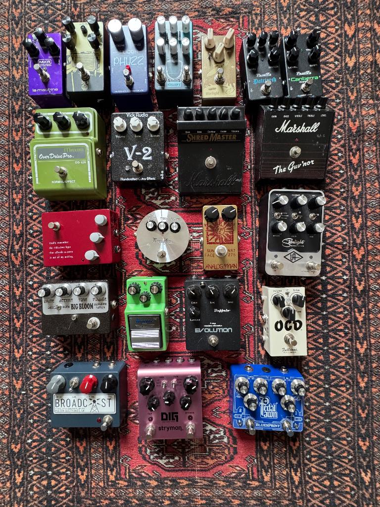 Opruim boutique pedalen (Klon, Analog man, Ibanez etc...), Musique & Instruments, Effets, Enlèvement