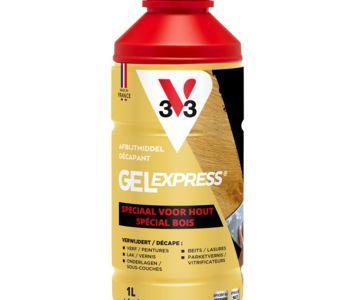 Speciale houtafbijtgel V33 Gel Express 1 L, NIEUW, Hobby en Vrije tijd, Schilderen, Verzenden, Nieuw, Overige typen