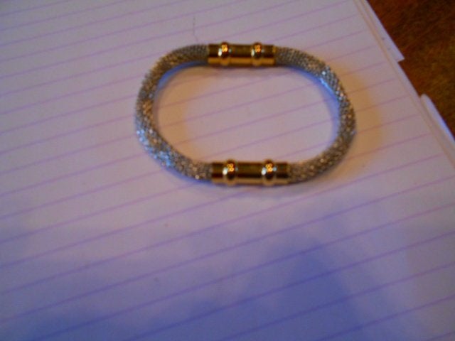 armband, Bijoux, Sacs & Beauté, Bracelets, Enlèvement, Comme neuf, Argent, Autres matériaux