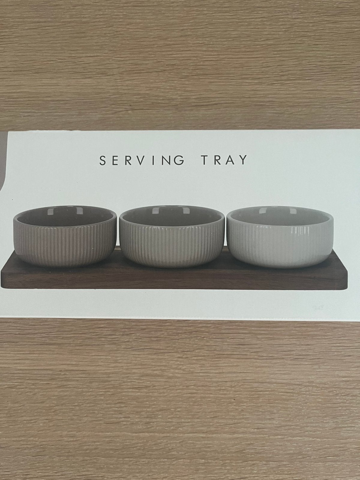 Serveerschaaltjes in geschenkverpakking, Huis en Inrichting, Ophalen, Zo goed als nieuw
