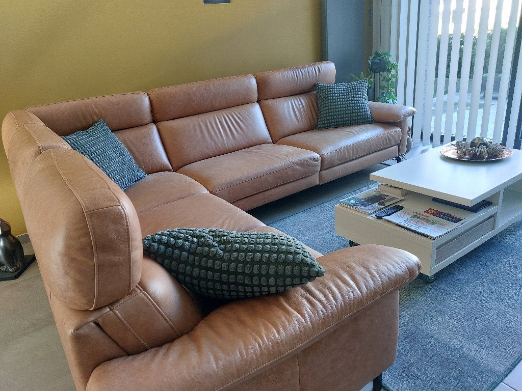 Lederen hoeksalon Morres, Enlèvement, Utilisé, Cuir, Hoeksalon