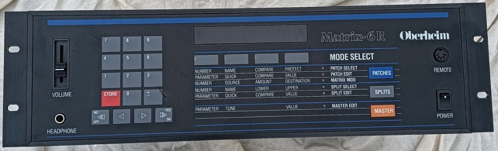 Oberheim Matrix-6. Te koop/Ruil mogelijk., Muziek en Instrumenten, Ophalen of Verzenden, Gebruikt, Roland