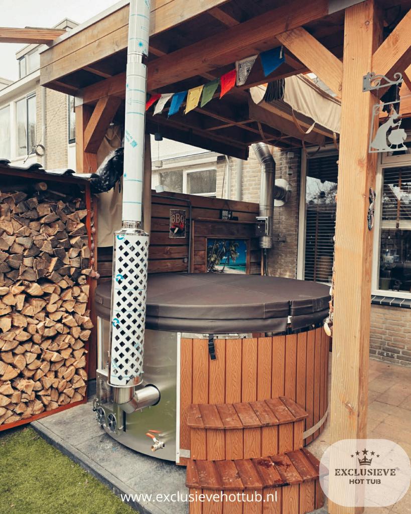 Spa à vendre|Chauffé au bois|Électrique ou hybride|Nouveau, Jardin & Terrasse, Enlèvement ou Envoi, Neuf, Filtre
