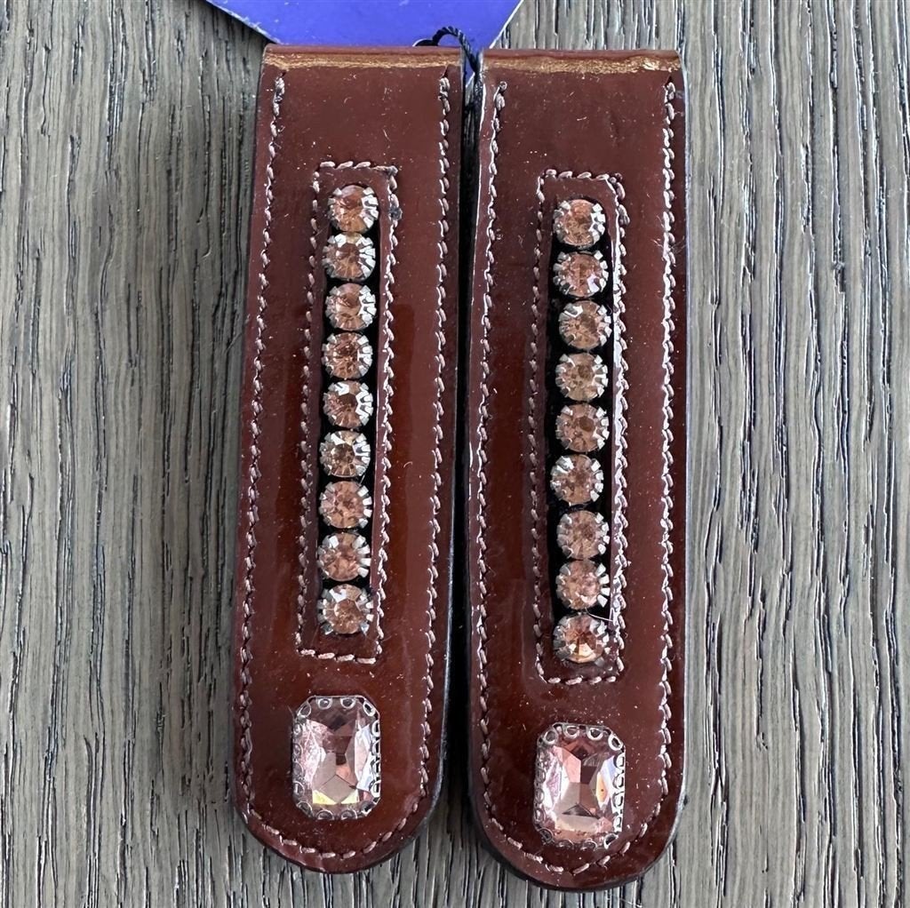 Laarzenclip Roze Bruin *~*NIEUW*~*, Animaux & Accessoires, Vêtements d'équitation, Neuf, Enlèvement ou Envoi, BR, Marron