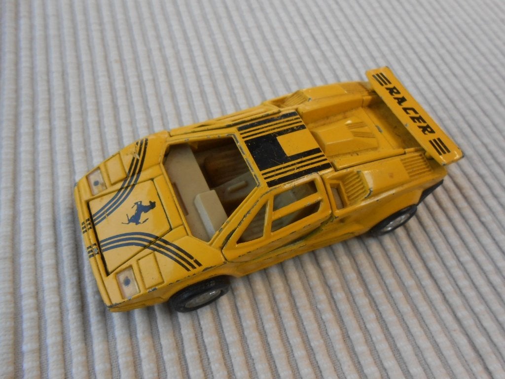 Jouet Ferrari Racer jaune poids 120gr N 9037, Enlèvement ou Envoi, Utilisé, Autres types