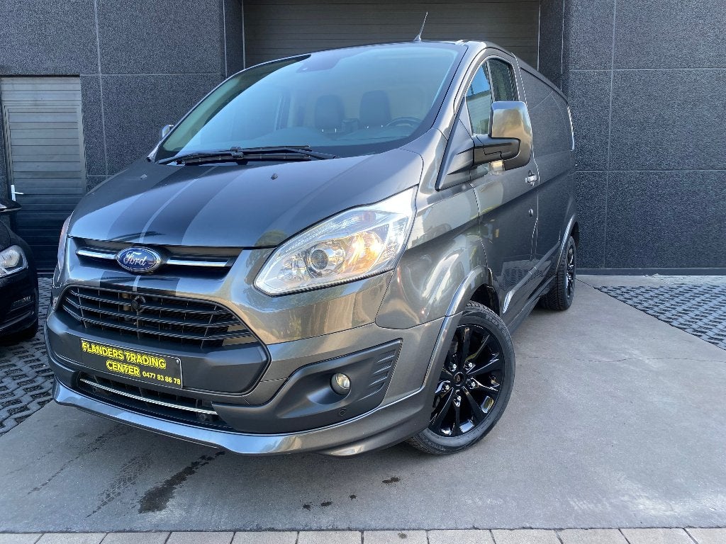 ford transit custom sport - 170pk - leder - navi -camera-btw, Auto's, Voorwielaandrijving, 1995 cc, 4 cilinders, Bedrijf