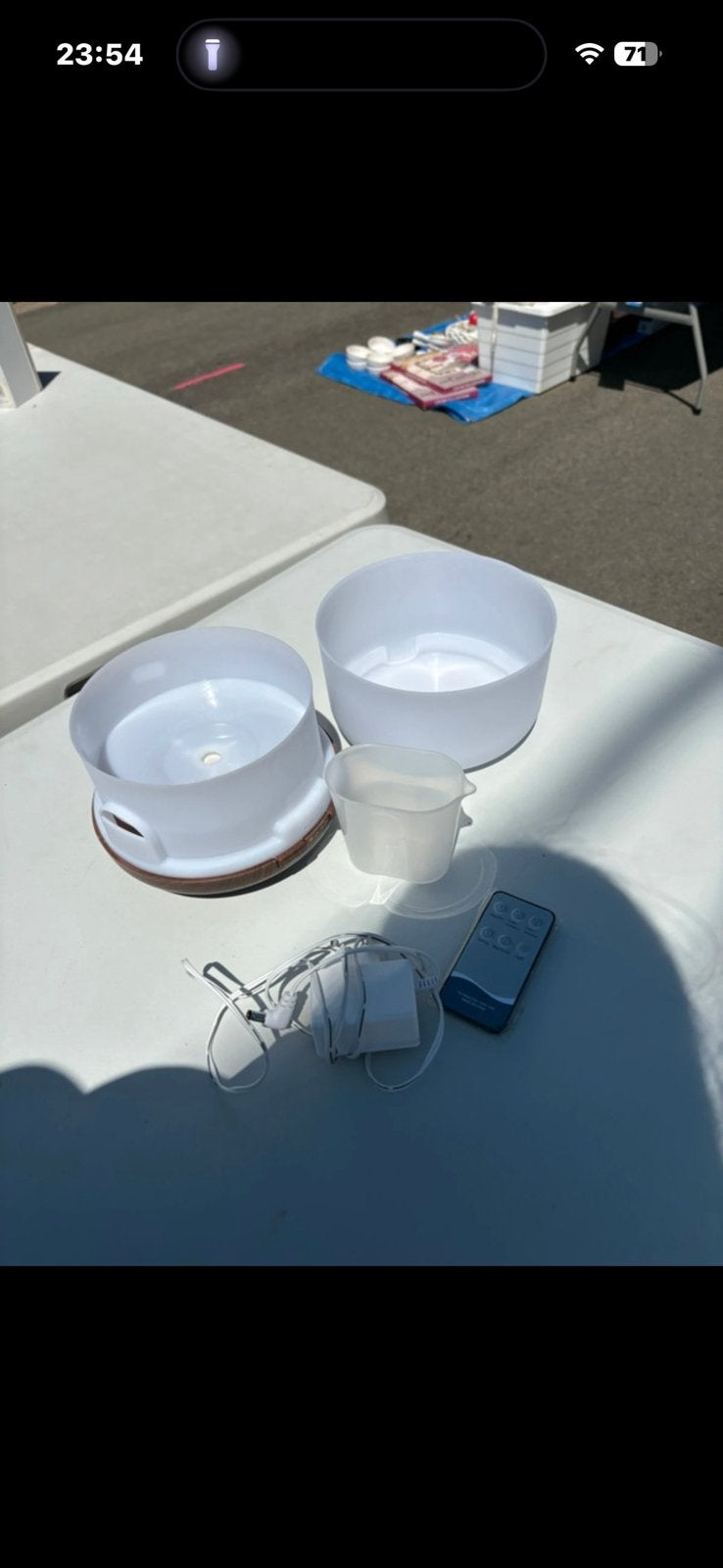 Diffuseur d’huiles essentielles, Ophalen, Gebruikt, Geurverspreider, Wit