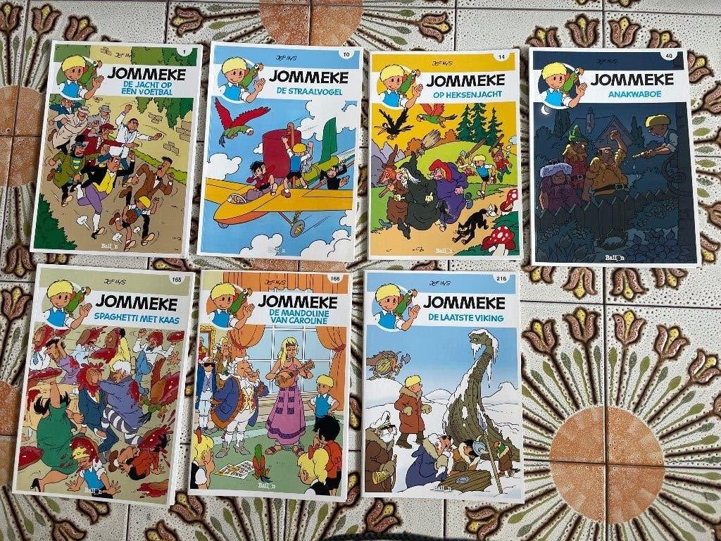Jommekes strips nieuw en gebruikt, Boeken, Meerdere stripboeken, Ophalen, Nieuw, Jef Nys.