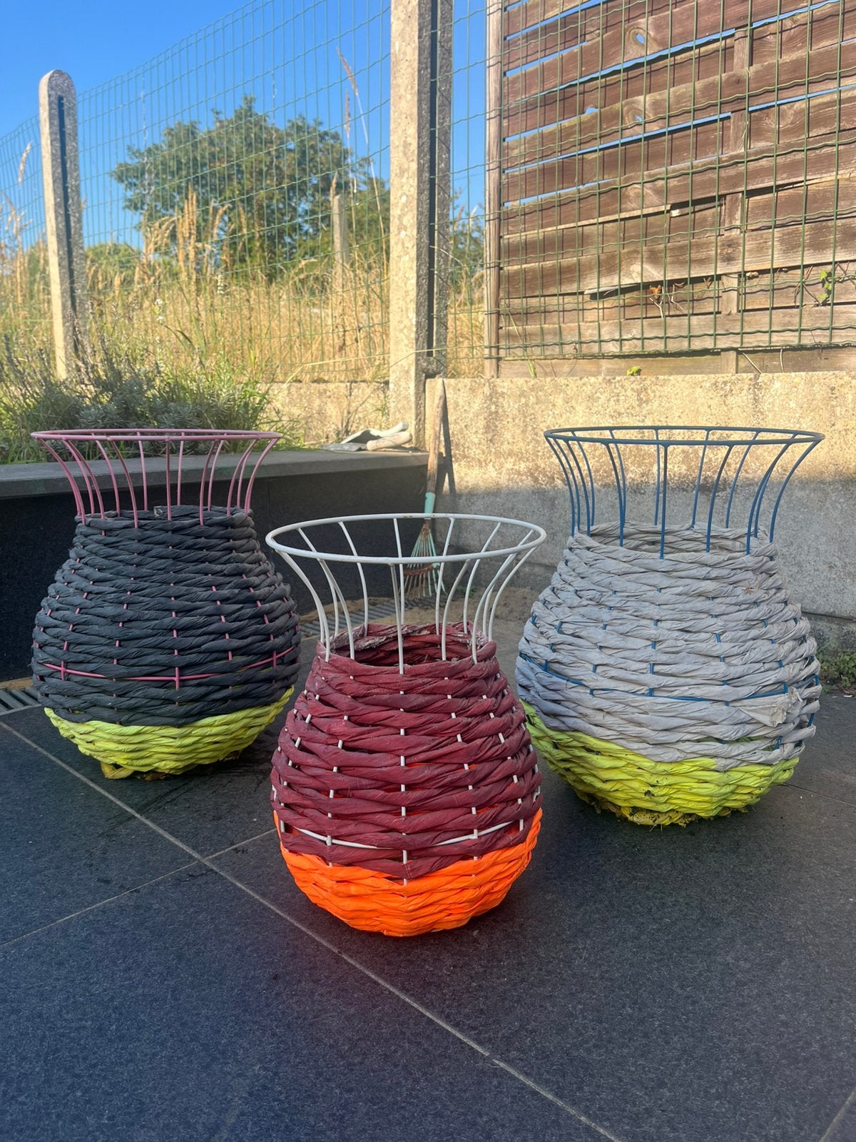 3 paniers serax au design « Marie Fluo » — Marie Michielssen, Enlèvement