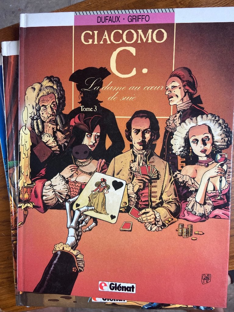 Lot BD Giacomo C . Tome 1-2-3, Meerdere stripboeken, Ophalen, Zo goed als nieuw