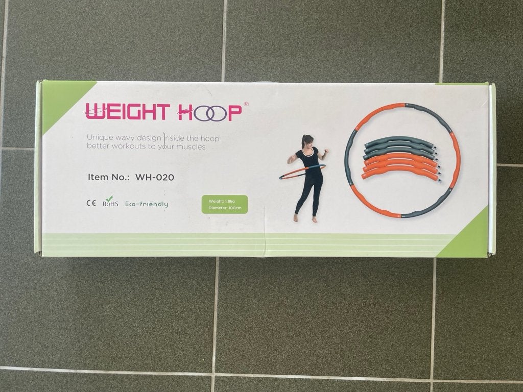 Verzwaarde fitness hoelahoep 1,8 kg, Sport en Fitness, Ophalen, Zo goed als nieuw, Buik, Overige typen