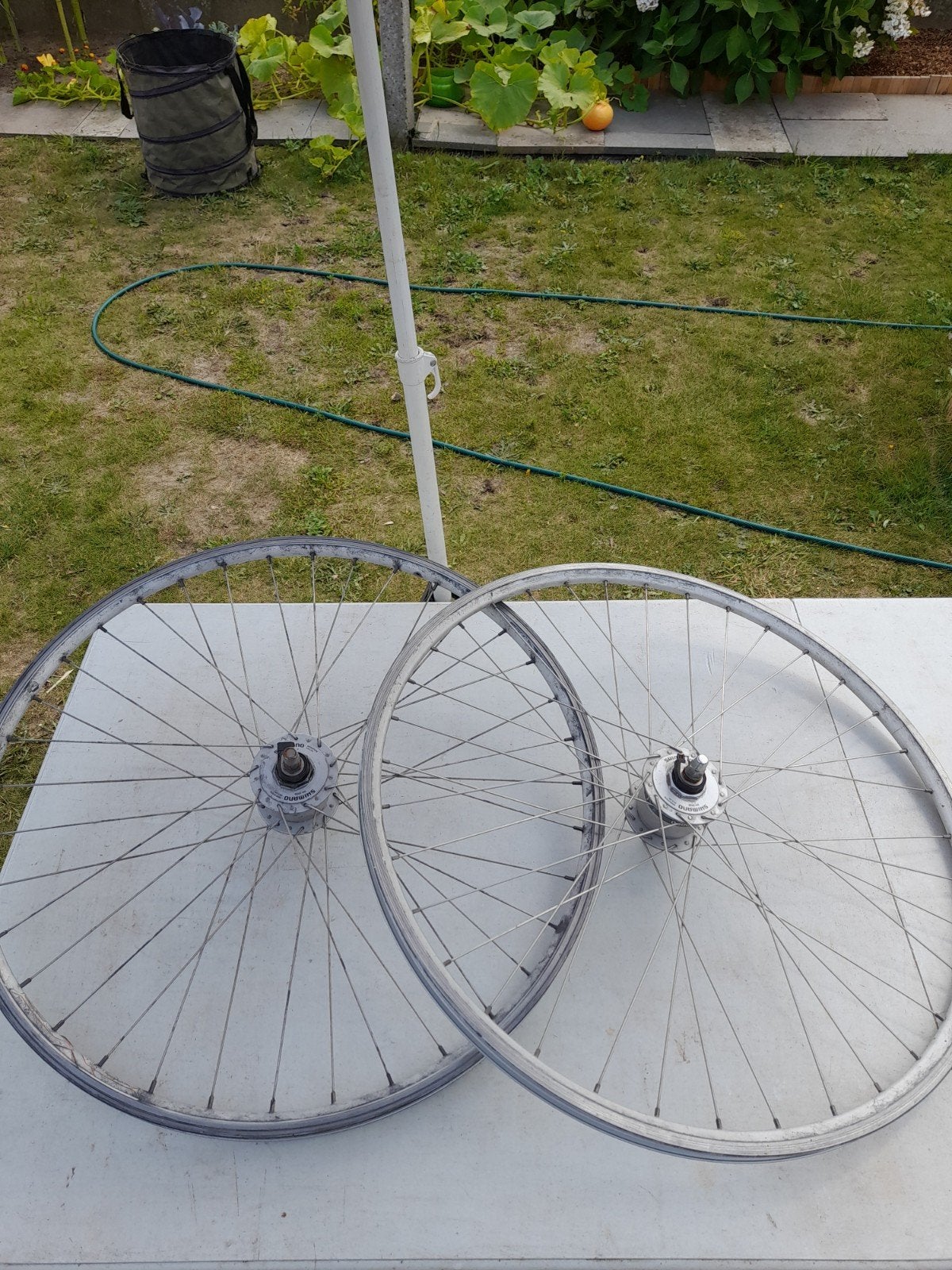 overschot van fietsen 4 wielen voor wie ze kan gebruiken, Ophalen, Gebruikt, Shimano