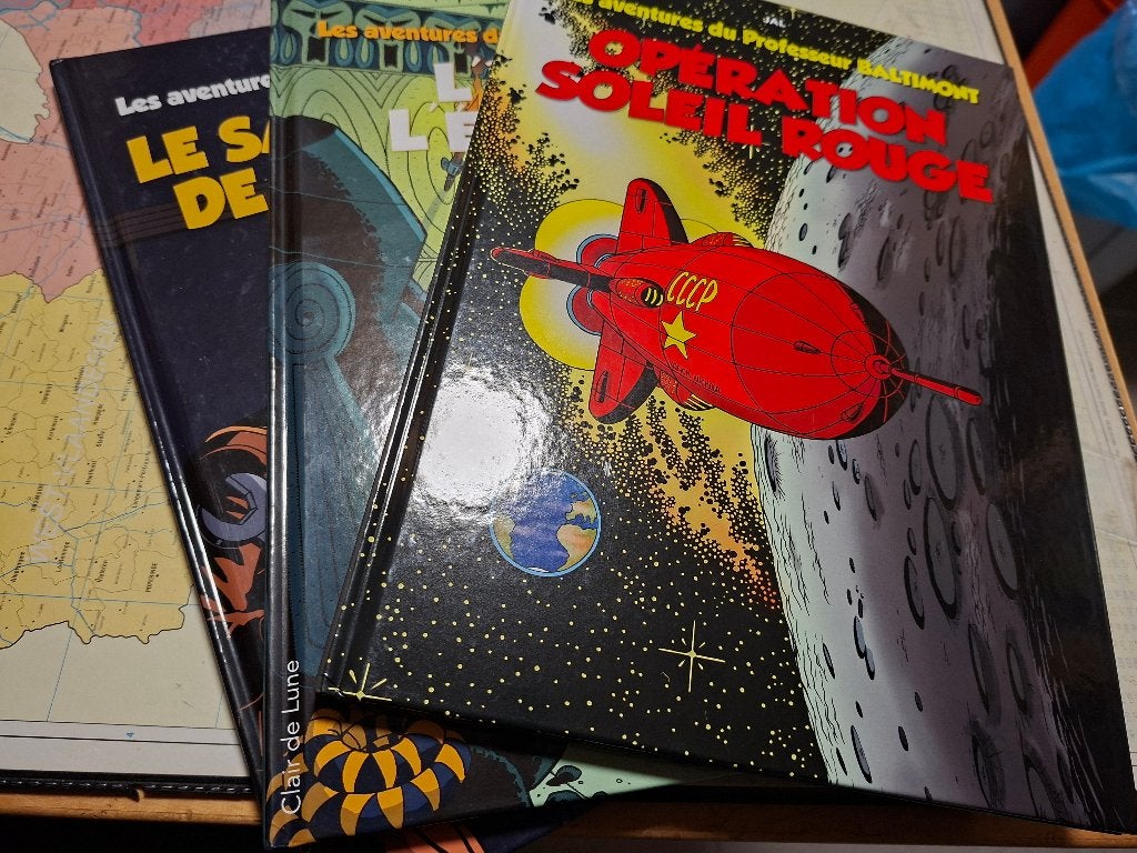 Les Aventures du Professeur BALTIMONT - Série complète - TBE, Livres, Série complète ou Série, Enlèvement ou Envoi, Comme neuf