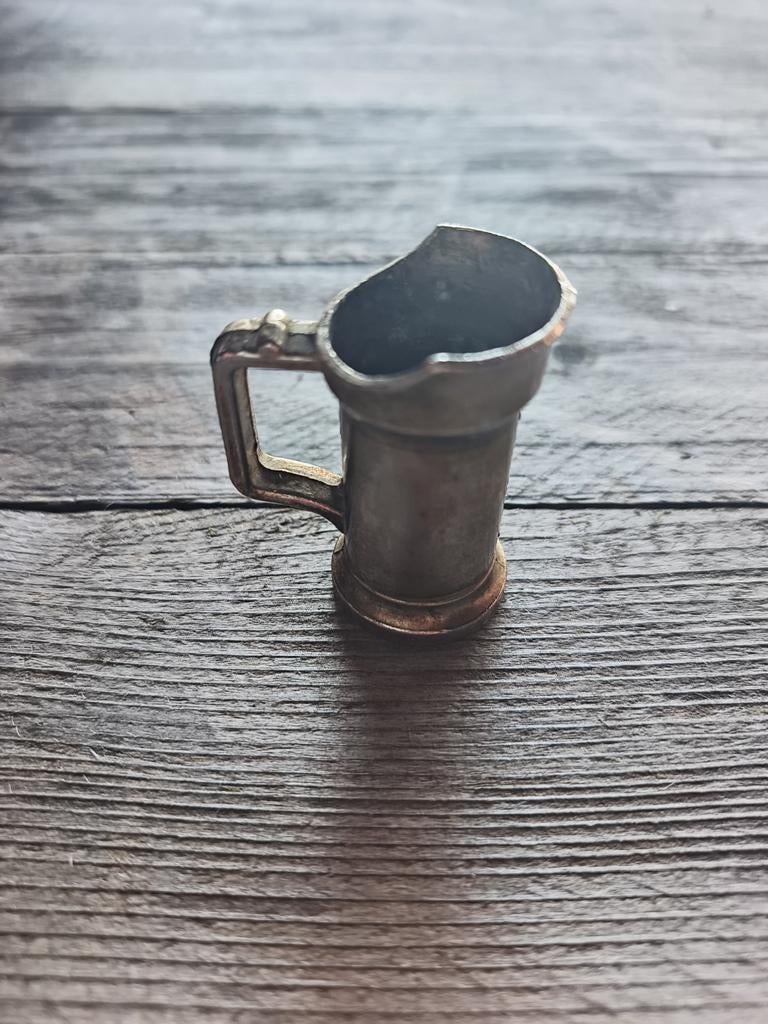 Mini-carafe vintage en laiton — OTW Fabriqué en Angleterre —, Enlèvement, Cuivre