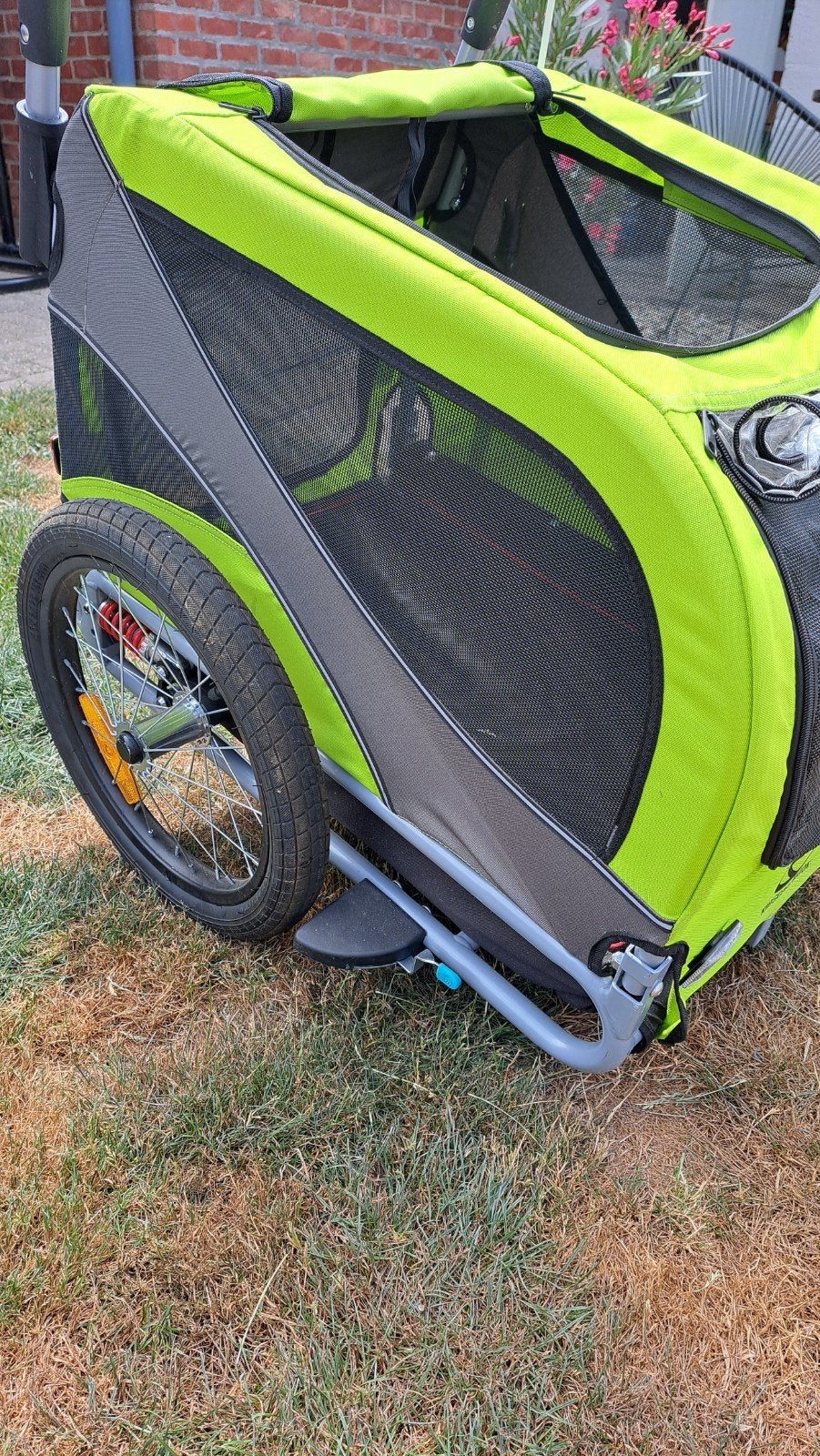 Hondenfietskar kidscab medium, Enlèvement