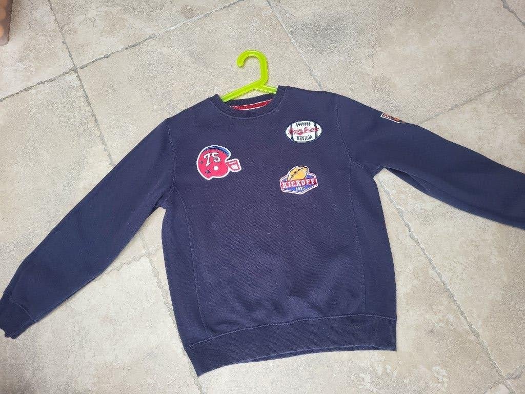 Merk Lemon Beret: blauwe trui mt 152, Kinderen en Baby's, Gebruikt, Trui of Vest, JBC, Ophalen of Verzenden