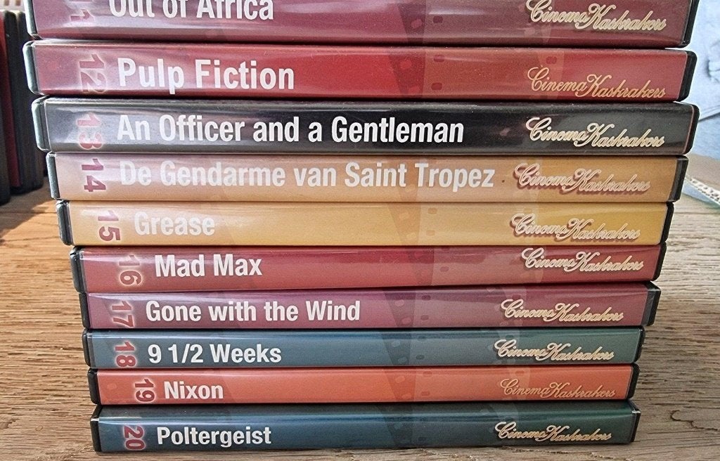 dvd's Cinema kaskrakrakers 40 stuks, Speciale editie, Nederlands, Overige genres, Ophalen of Verzenden