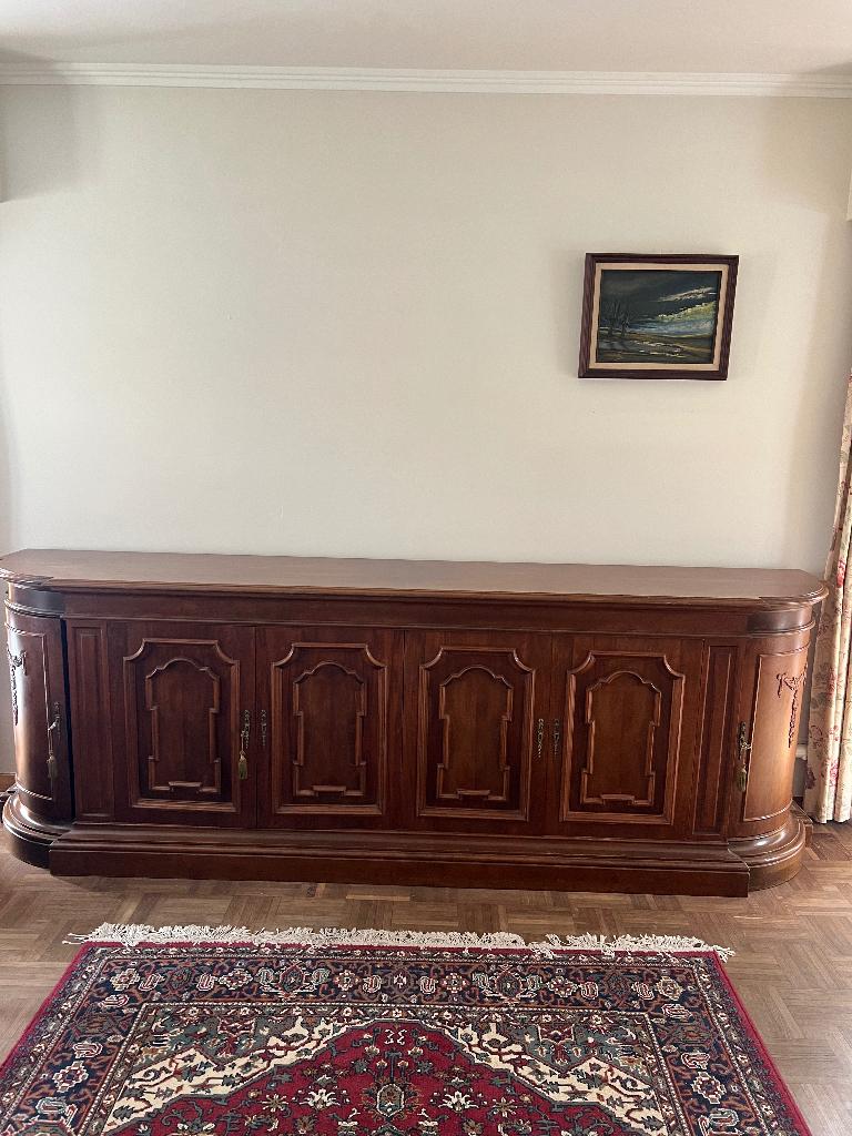 Antieke dressoir te koop, Huis en Inrichting, Kasten | Dressoirs, Met deur(en), Zo goed als nieuw, 200 cm of meer, Kersenhout