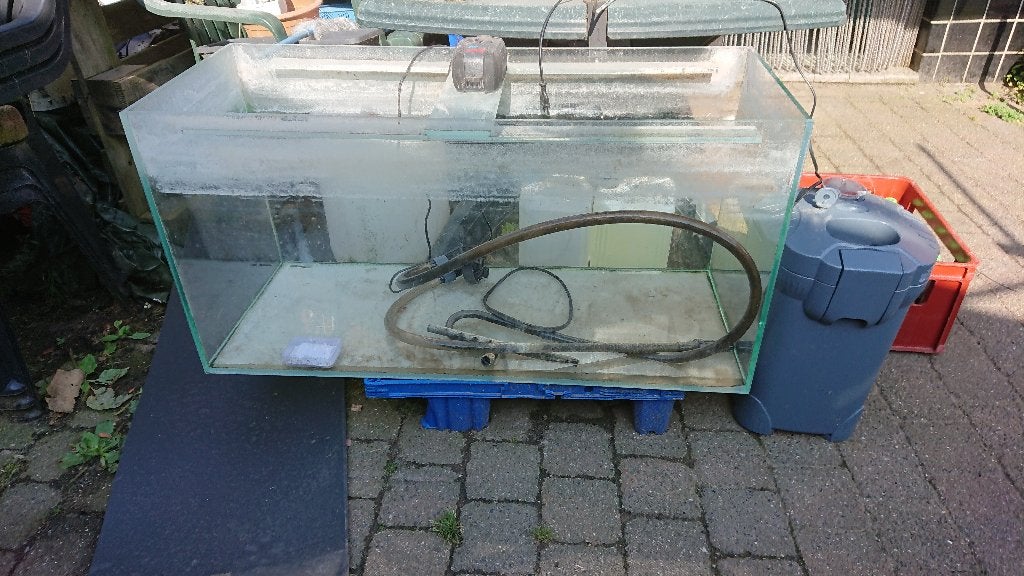 aquarium te koop, Ophalen, Gebruikt, Leeg aquarium