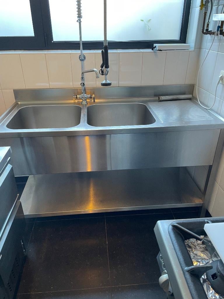 Wasbakken dubbel horeca, Enlèvement