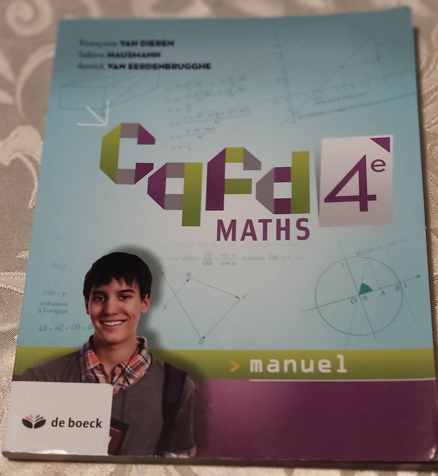 CQFD Maths 4e (De Boeck), Enlèvement, Comme neuf