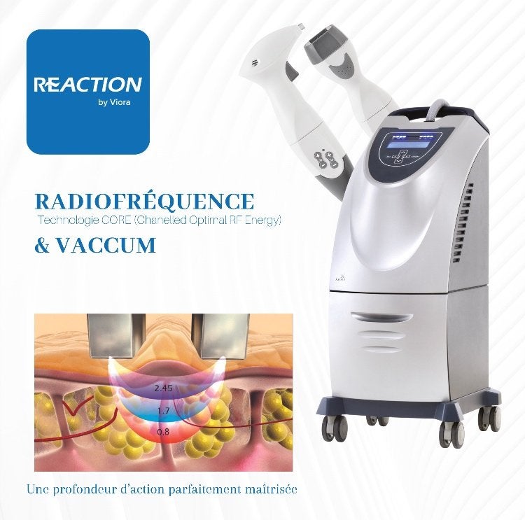 VIORA MEDICAL CELLU – Radiofréquence visage & corps, Enlèvement, Utilisé, Tout le visage, Soins
