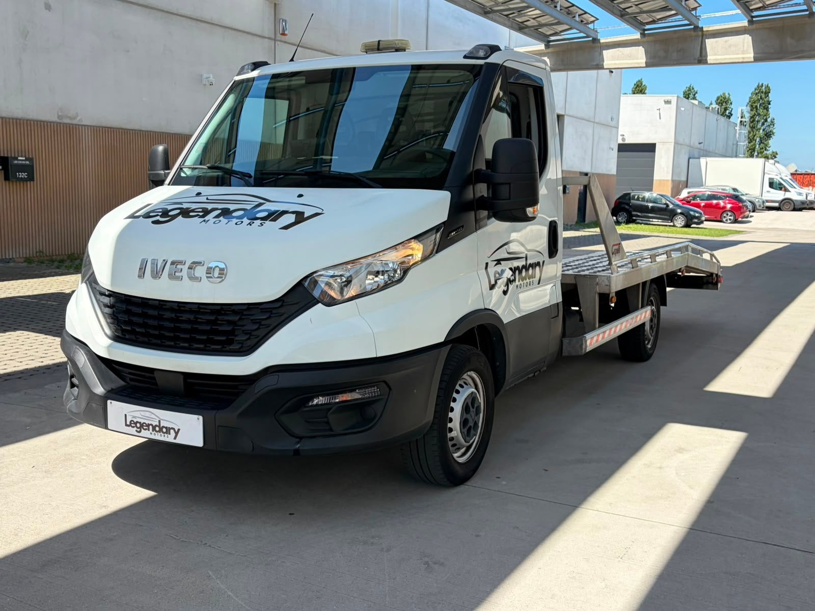 Iveco Daily 35C14 2.3 Turbo VGT / DEPANNEUSE / 2021, Auto's, Bestelwagens en Lichte vracht, Bedrijf, Te koop, ABS, Achteruitrijcamera