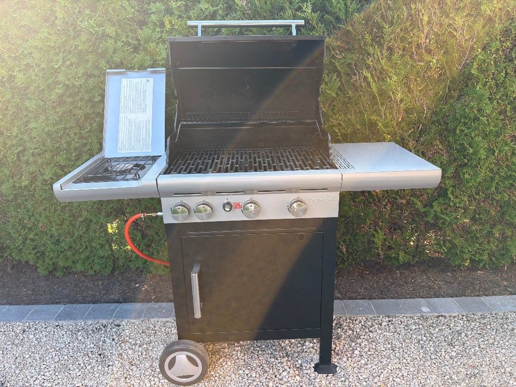 Gas BBQ met toebehoren, Tuin en Terras, Ophalen, Zo goed als nieuw, Barbecook