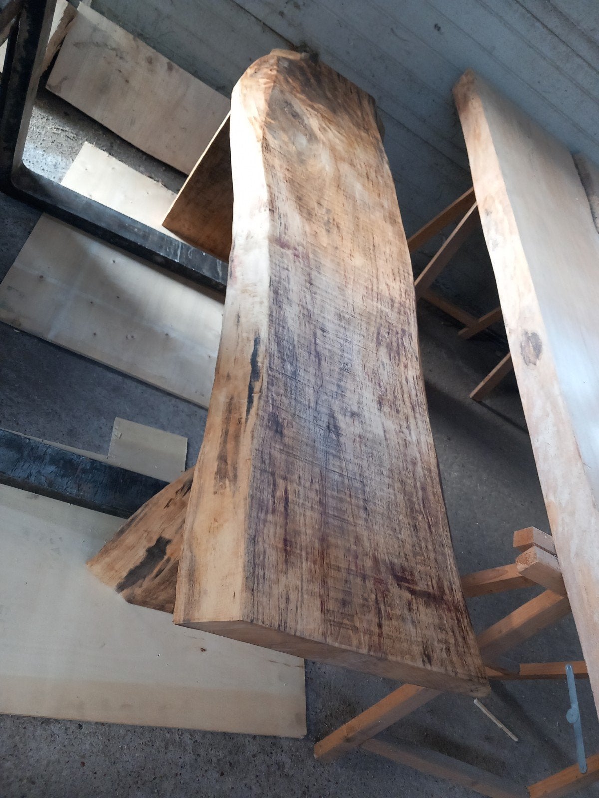 boomstamtafels tafelbladen planken Decoratie, Huis en Inrichting, Ophalen