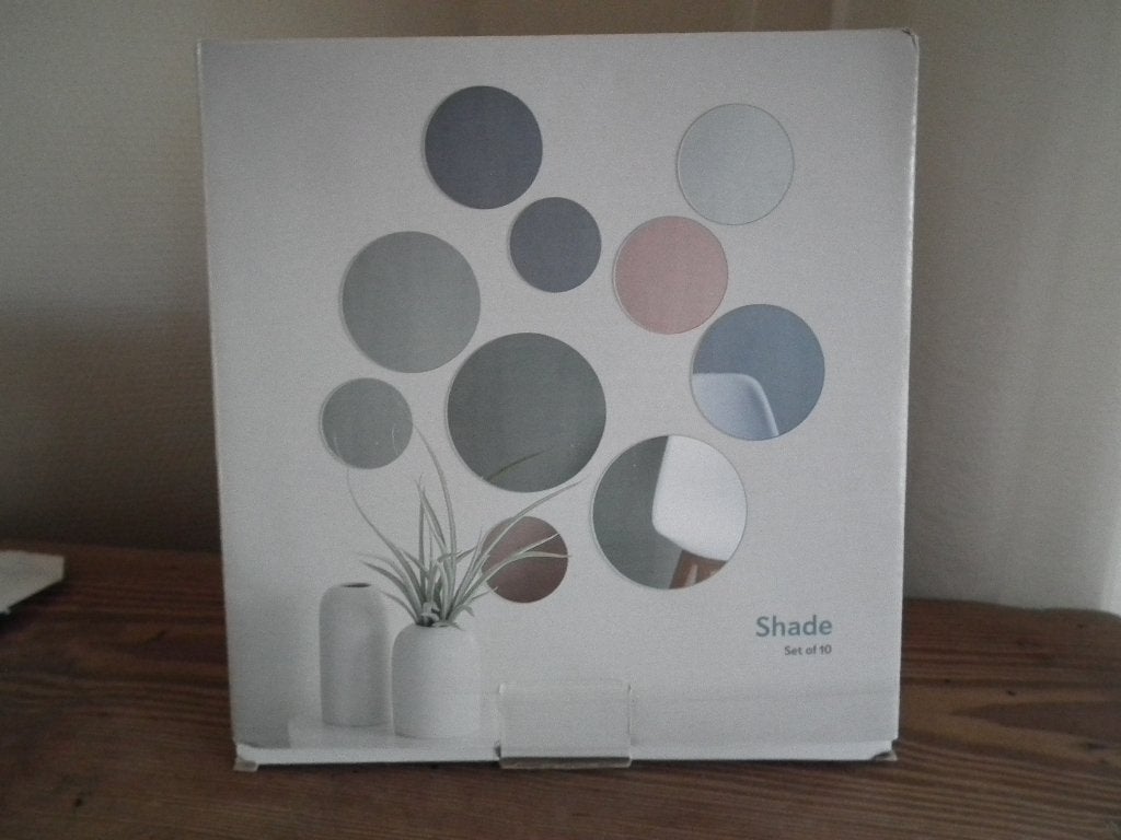 Set van 8 ronde spiegels (Casa) nieuw, Minder dan 50 cm, Verzenden, Rond, Nieuw