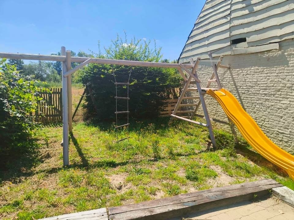 Speeltuig met glijbaan en klimrek, Kinderen en Baby's, Ophalen, Klimtouw