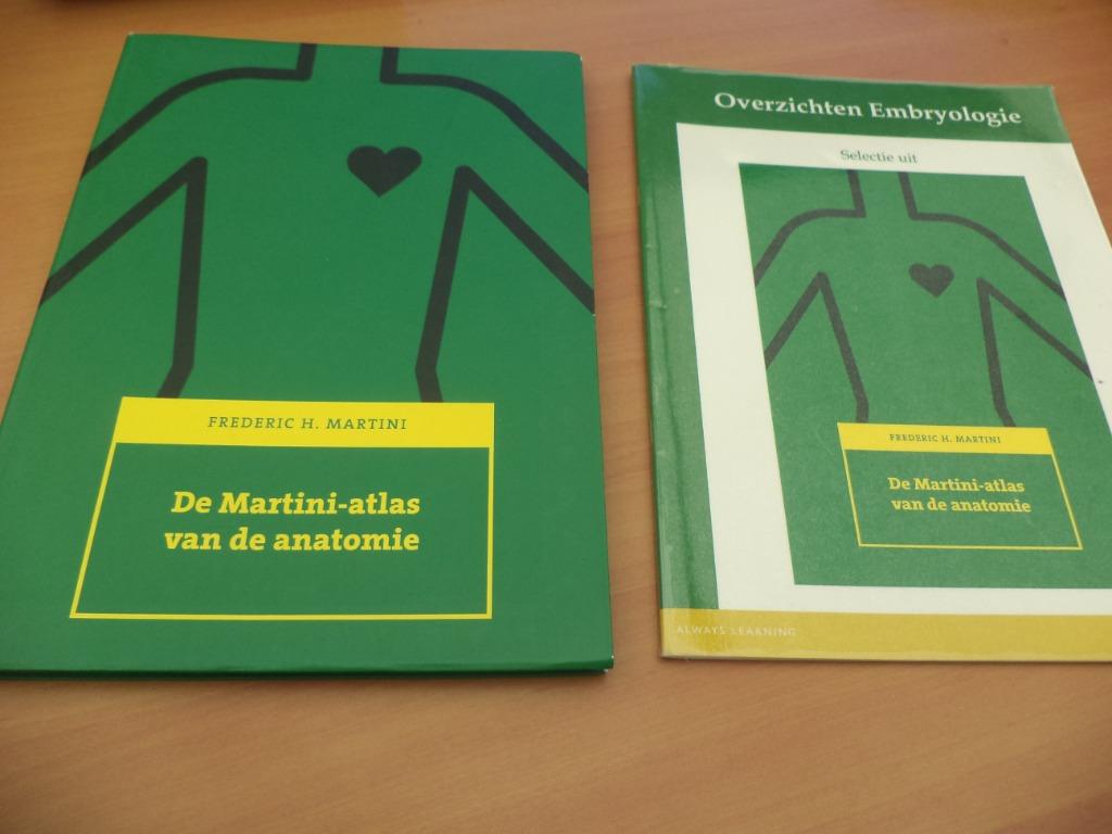 MARTINI atlas van de anatomie en de embryologie, Boeken, Ophalen of Verzenden, Zo goed als nieuw, Hogeschool, Frederic H. Martini