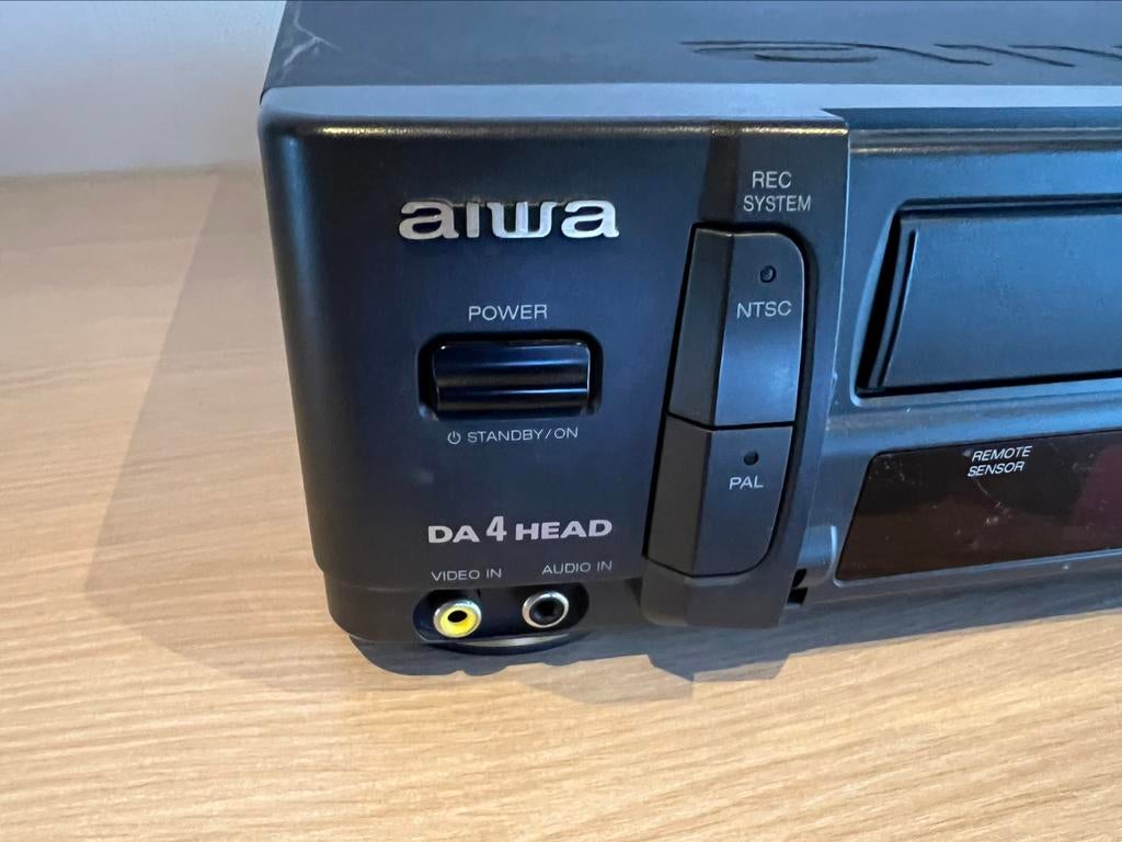 NTSC/PAL VHS speler Aiwa HV-MX1 Multisystem VHS speler, Audio, Tv en Foto, Videospelers, Ophalen of Verzenden, Refurbished