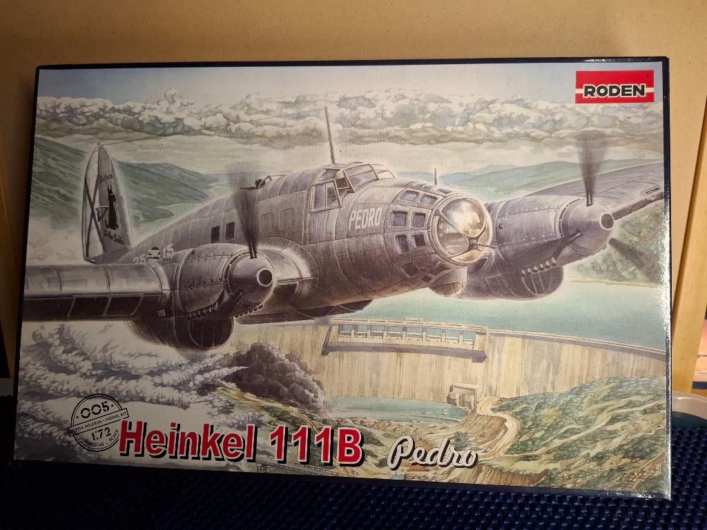 RODEN maquette avion Heinkel He 111B Pedro 1/72 005, Enlèvement ou Envoi, Avion