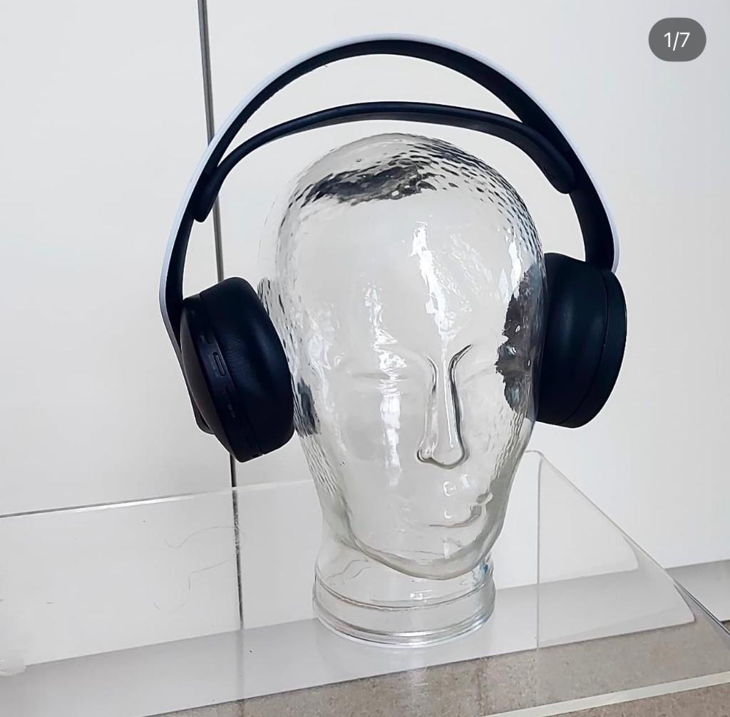 Glazen vintage hoofd, Antiek en Kunst, Ophalen of Verzenden