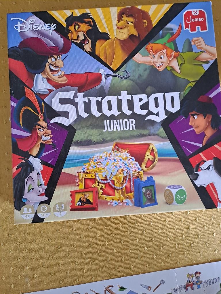 Stratego junior NL, Een of twee spelers, Ophalen of Verzenden, Zo goed als nieuw, Jumbo
