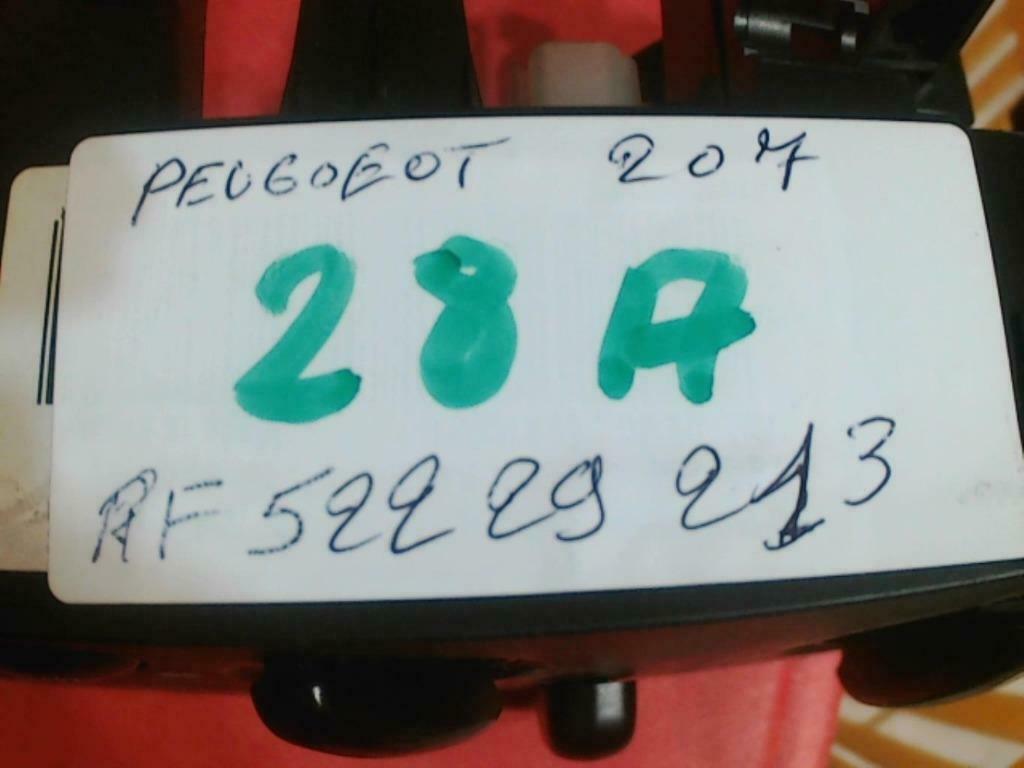 Commande de chauffage Peugeot 207 69910001  N102077R (28A)), Enlèvement ou Envoi, Utilisé, Peugeot
